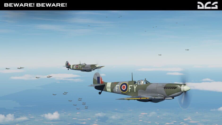Скриншот 5 из DCS World: Spitfire Beware! Beware! Campaign by Reflected Simulations