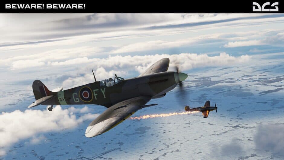 Скриншот 6 из DCS World: Spitfire Beware! Beware! Campaign by Reflected Simulations