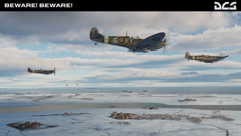 Скриншот 4 из DCS World: Spitfire Beware! Beware! Campaign by Reflected Simulations