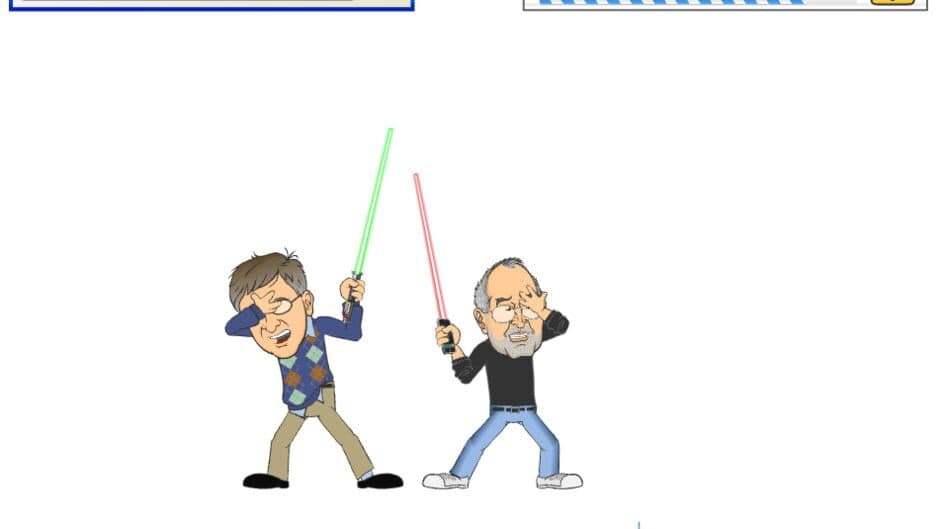 Скриншот 1 из Gates vs. Jobs: The Game!