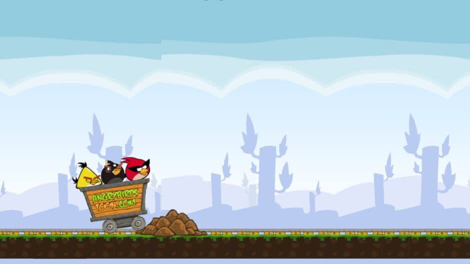Скриншот 1 из Angry Birds: Dangerous Railroad