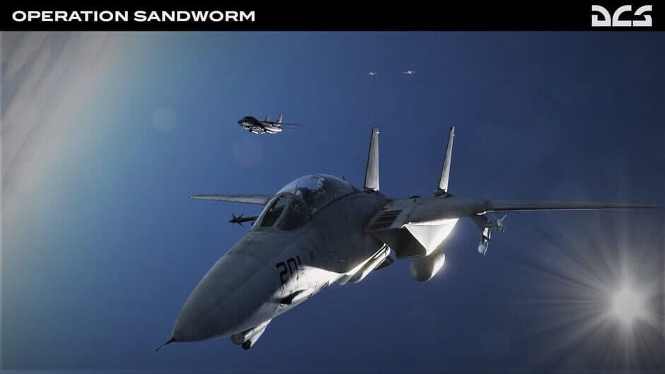 Скриншот 3 из DCS World: F-14B Operation Sandworm Campaign by Sandman Simulations