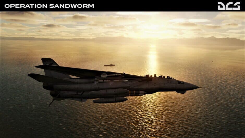 Скриншот 5 из DCS World: F-14B Operation Sandworm Campaign by Sandman Simulations
