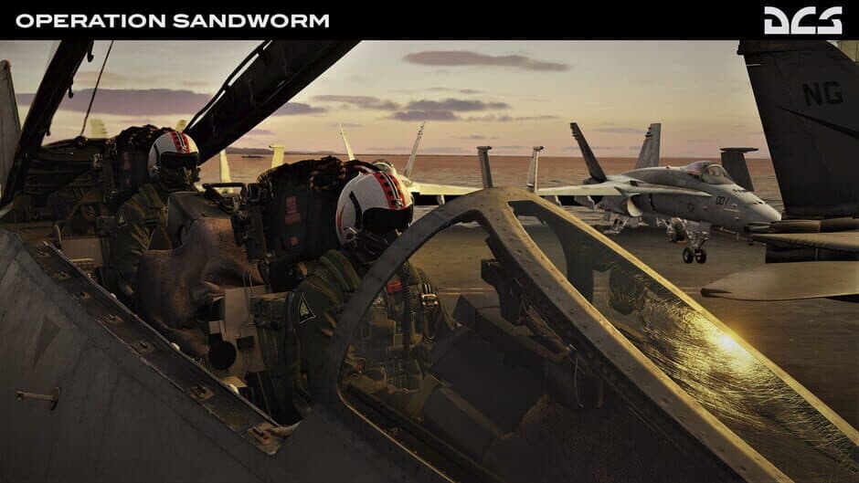 Скриншот 6 из DCS World: F-14B Operation Sandworm Campaign by Sandman Simulations