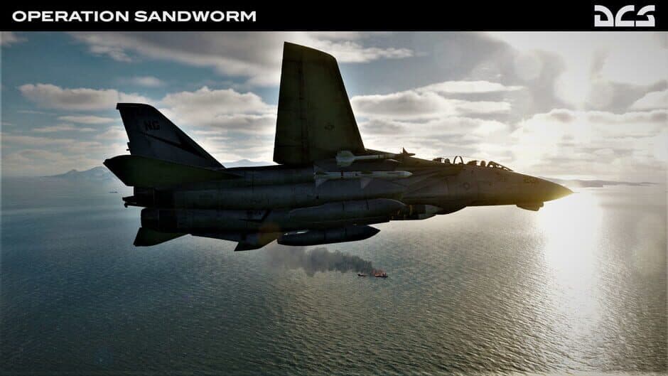 Скриншот 12 из DCS World: F-14B Operation Sandworm Campaign by Sandman Simulations