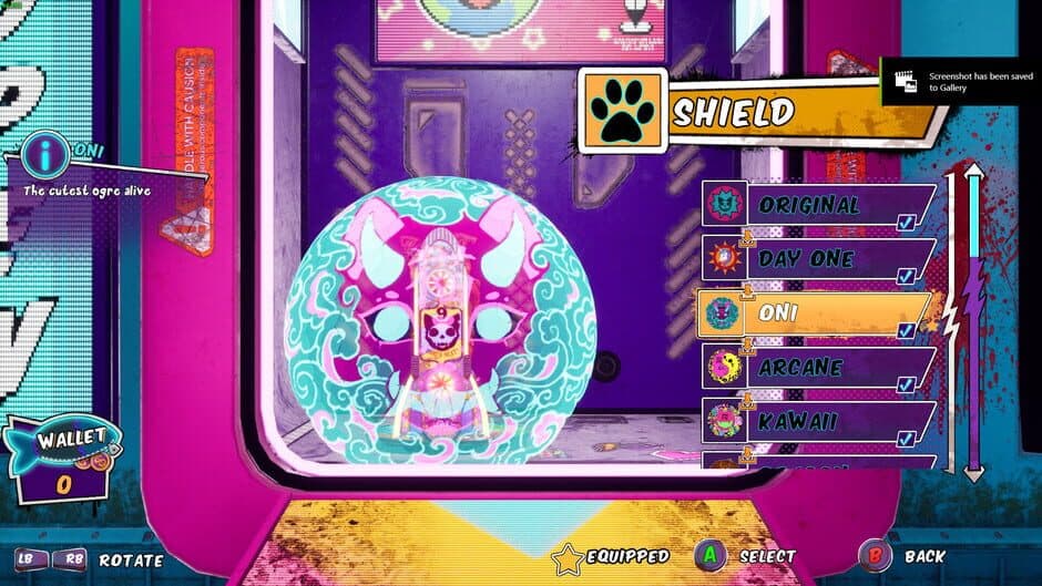 Скриншот 2 из Gori: Cuddly Carnage - Neon Neko Triple Skin Pack