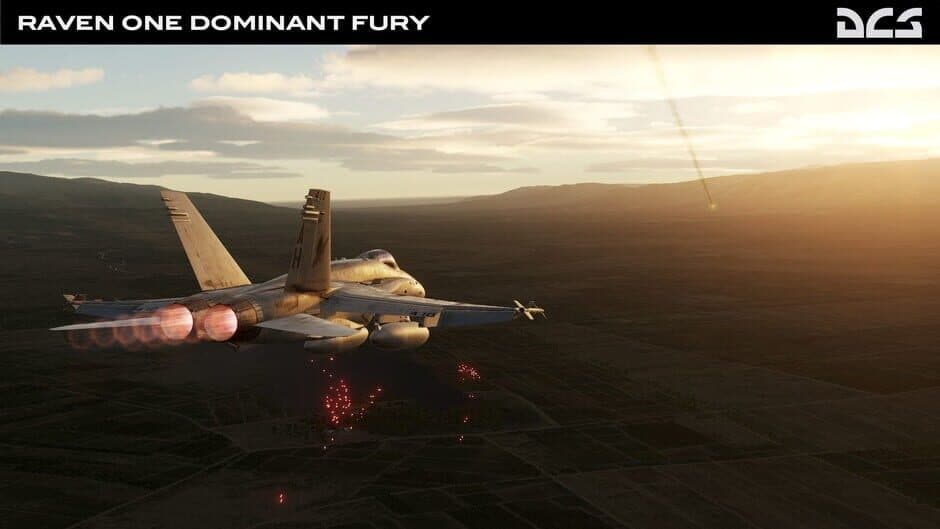 Скриншот 6 из DCS World: F/A-18C Raven One: Dominant Fury Campaign by Baltic Dragon