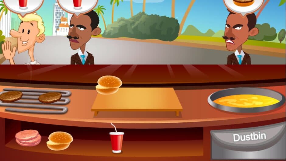 Скриншот 1 из Obama Burger Stand