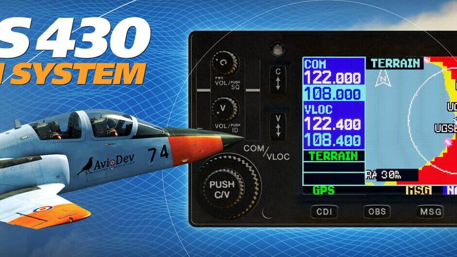 Скриншот 1 из DCS World: NS 430 Navigation System for C-101EB by Eagle Dynamics, Aerges