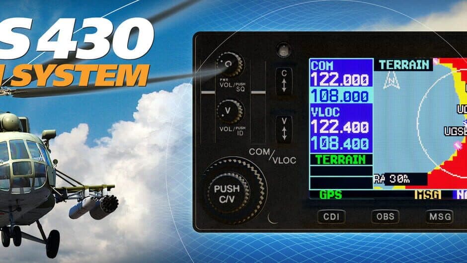 Скриншот 1 из DCS World: NS 430 Navigation System for Mi-8MTV2 Cockpit
