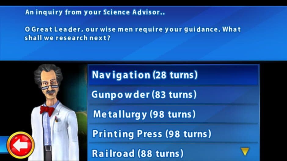 Скриншот 1 из Sid Meier's Civilization Revolution