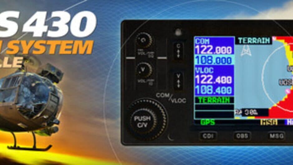 Скриншот 1 из DCS World: NS 430 Navigation System for SA342 Gazelle by Eagle Dynamics, Polychop Simulations