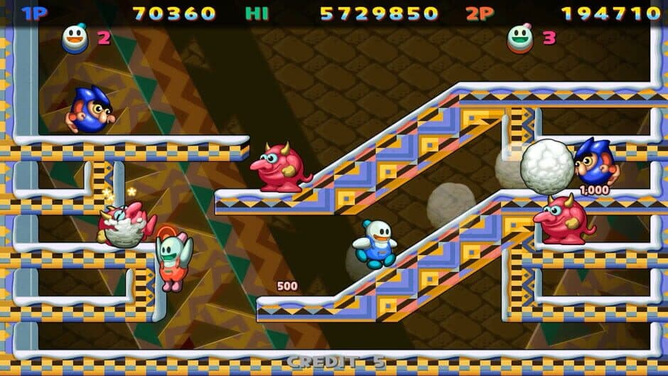 Скриншот 2 из Snow Bros. Special: Anniversary Edition