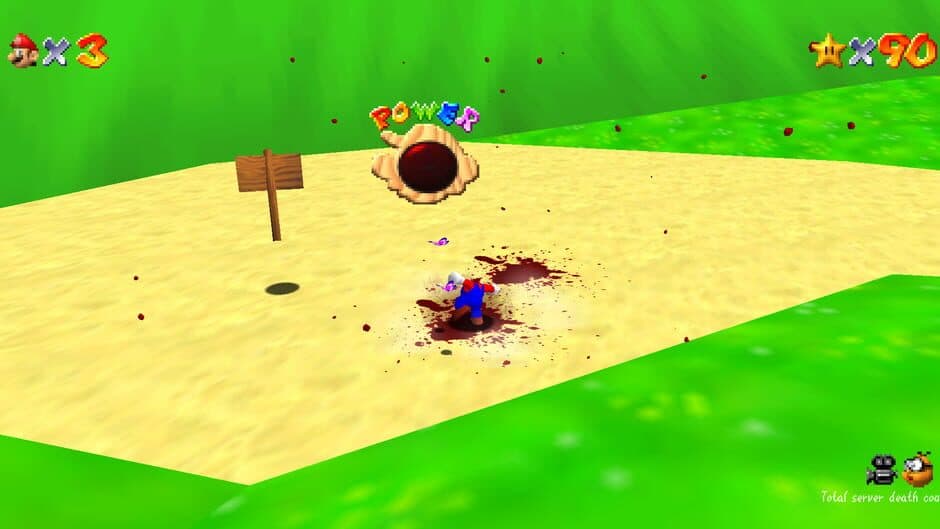 Скриншот 1 из Super Mario 64: Gore/Hard-Mode