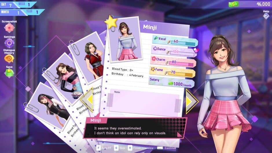 Скриншот 9 из K-Pop Idol Stories: Road to Debut