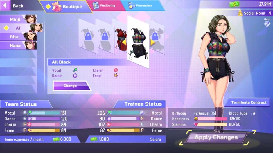 Скриншот 7 из K-Pop Idol Stories: Road to Debut