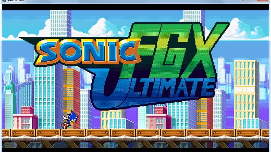 Скриншот 1 из Sonic FGX: Ultimate