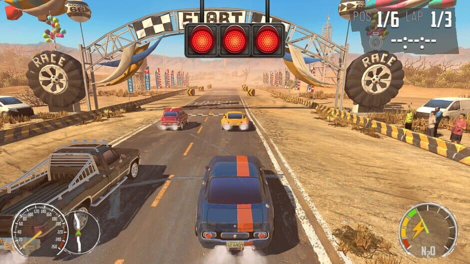 Скриншот 6 из Junkyard Rush Racing