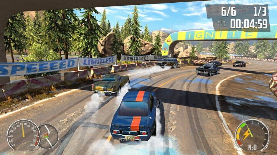 Скриншот 1 из Junkyard Rush Racing