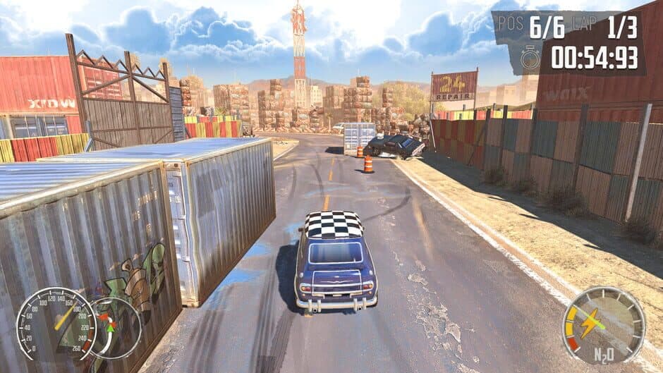 Скриншот 2 из Junkyard Rush Racing