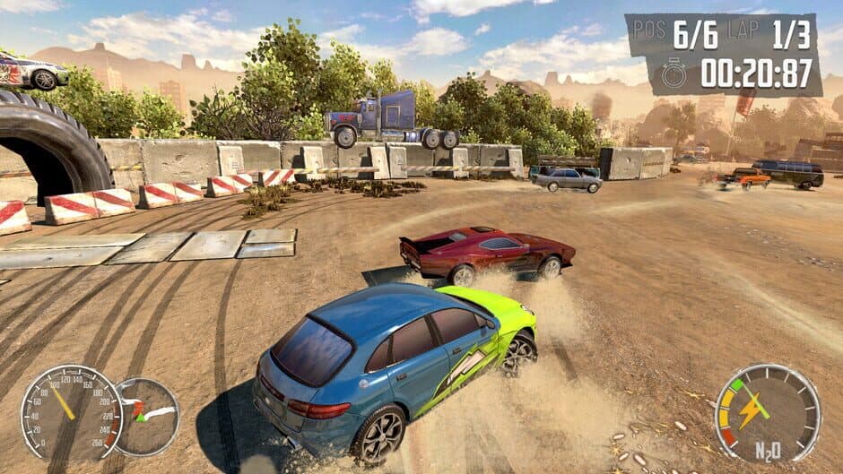 Скриншот 5 из Junkyard Rush Racing