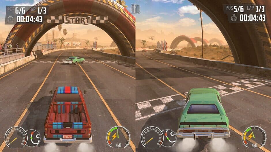 Скриншот 11 из Junkyard Rush Racing