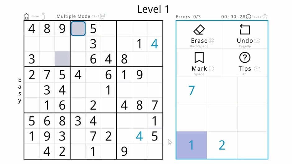 Скриншот 3 из Minimalist Sudoku