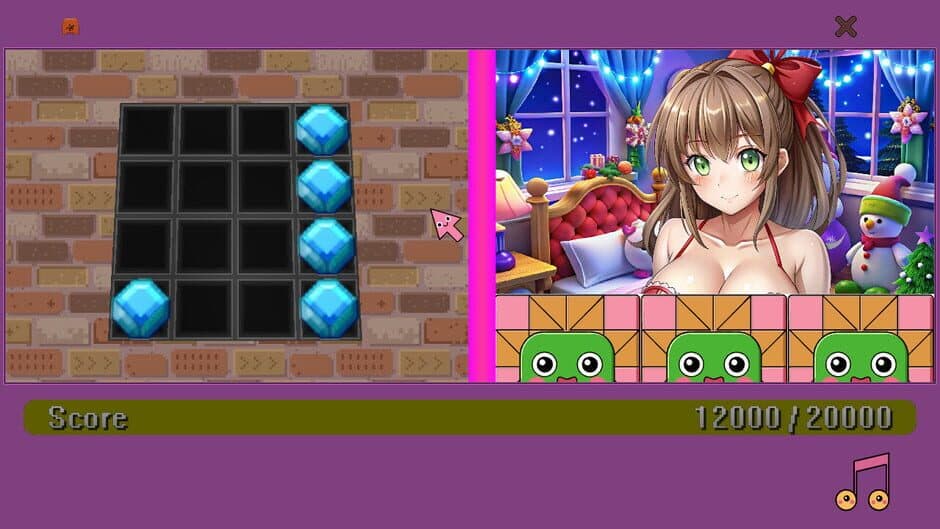 Скриншот 4 из Waifu Simulator: Christmas Edition