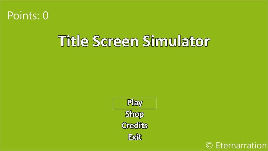 Скриншот 1 из Title Screen Simulator