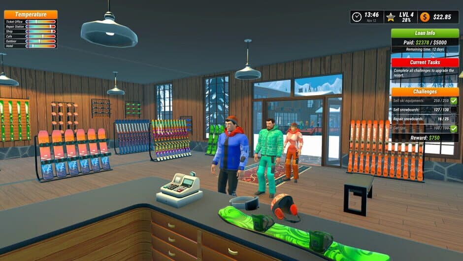 Скриншот 1 из Snow Resort Simulator