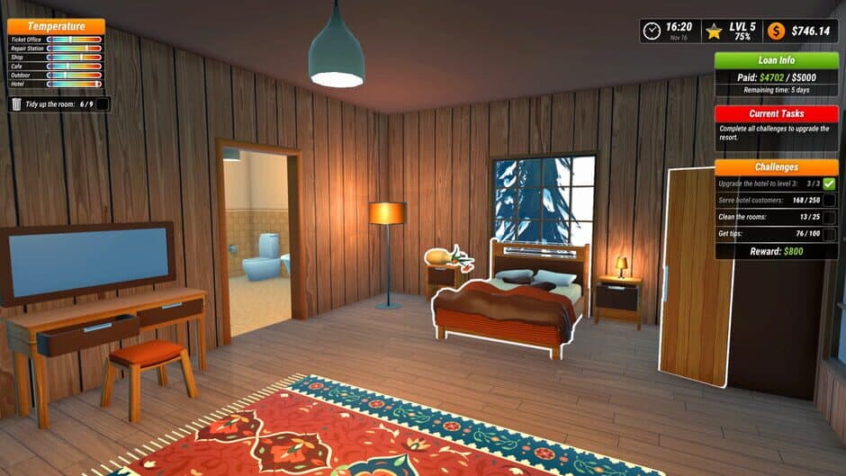 Скриншот 3 из Snow Resort Simulator
