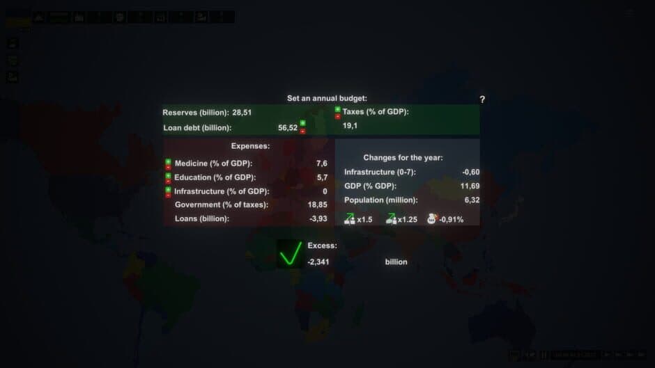 Скриншот 1 из Simulator Countries