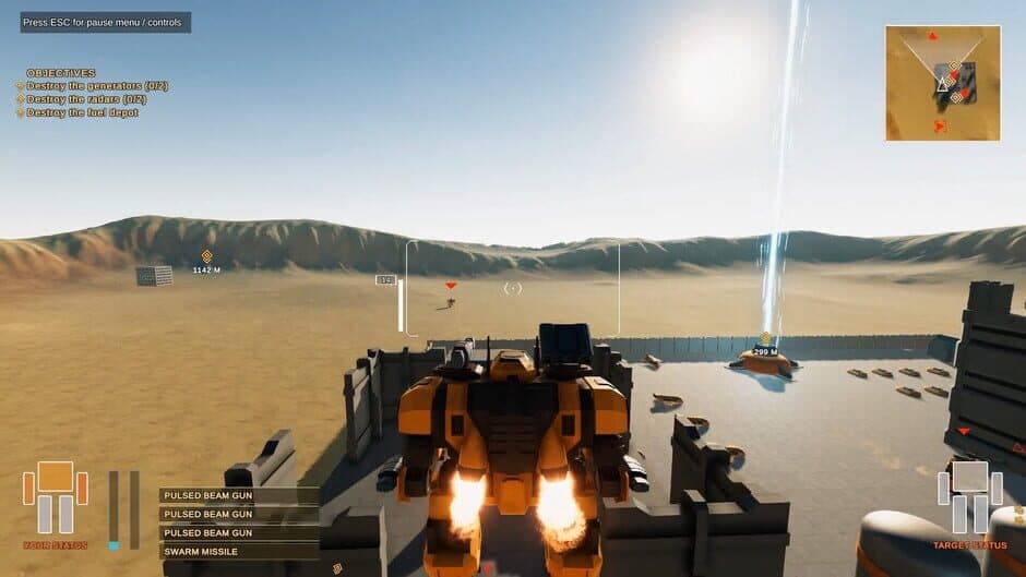 Скриншот 1 из Robot Fury: Mech Combat Simulator