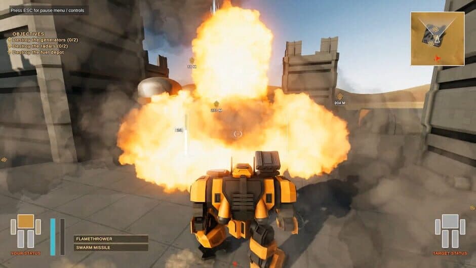 Скриншот 8 из Robot Fury: Mech Combat Simulator