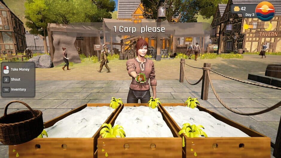 Скриншот 2 из Sea Town: Fish Market Simulator