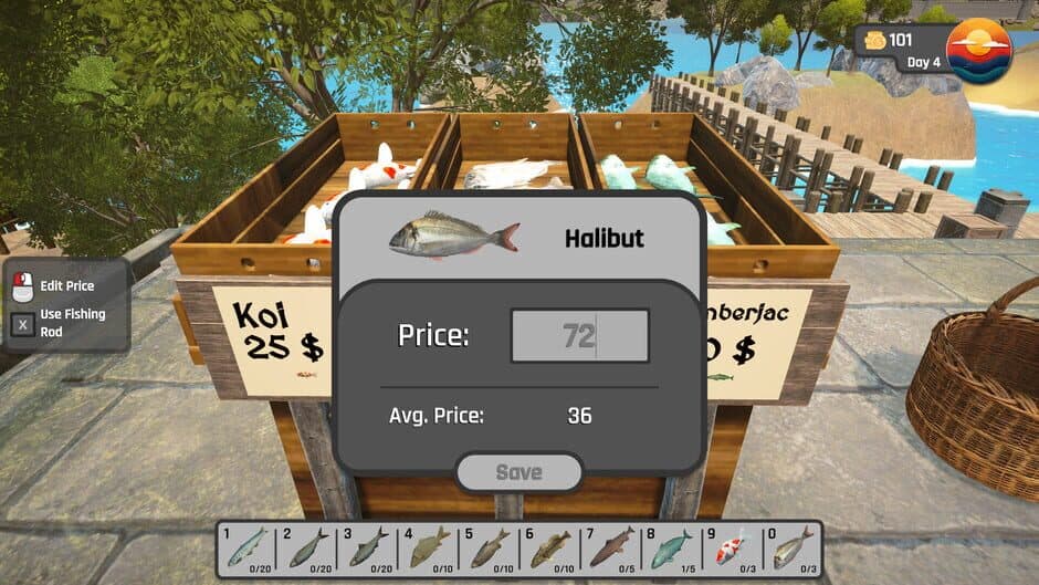 Скриншот 5 из Sea Town: Fish Market Simulator