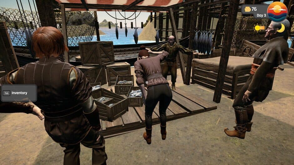 Скриншот 6 из Sea Town: Fish Market Simulator