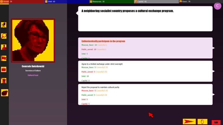 Скриншот 4 из Politburo Simulator