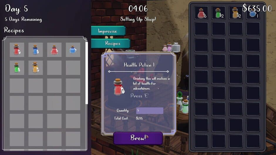 Скриншот 5 из Potion Shopkeeper Simulator