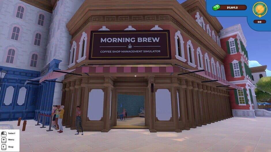 Скриншот 3 из Morning Brew: Coffee Shop Management Simulator