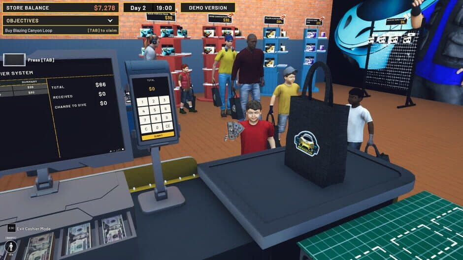 Скриншот 8 из Mini Racer Car Shop Simulator