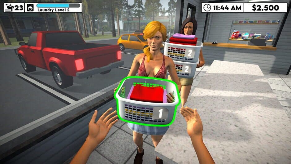 Скриншот 2 из Laundry Service Simulator