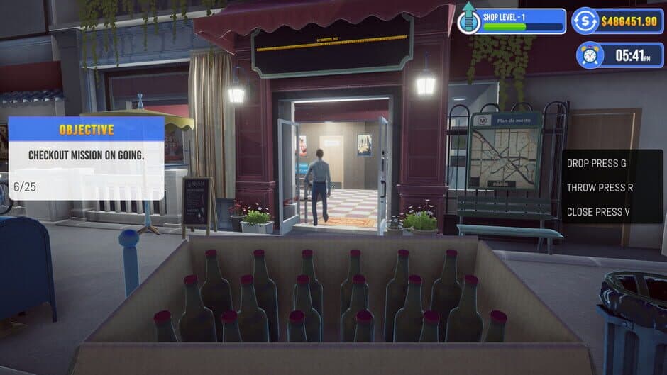 Скриншот 1 из Liquor and Wine Shop Simulator: Store Simulator