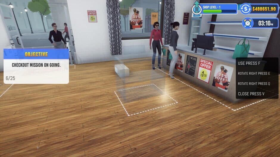 Скриншот 3 из Liquor and Wine Shop Simulator: Store Simulator