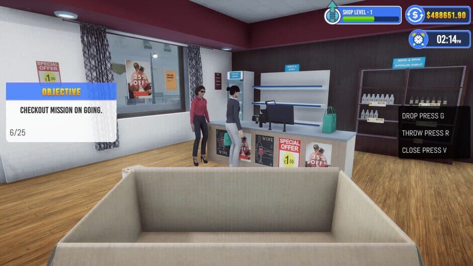 Скриншот 4 из Liquor and Wine Shop Simulator: Store Simulator