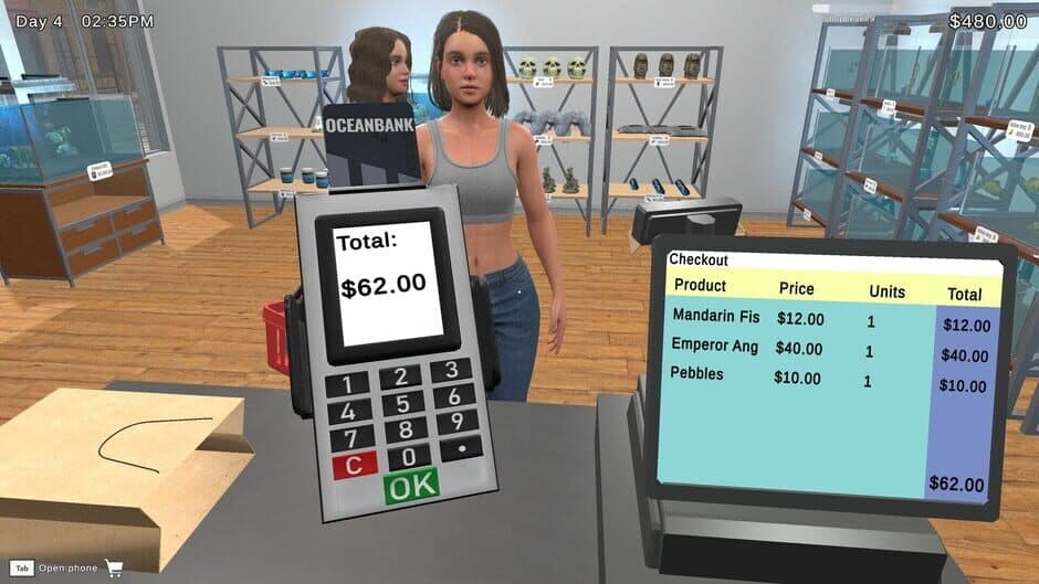 Скриншот 4 из Fish Shop Simulator
