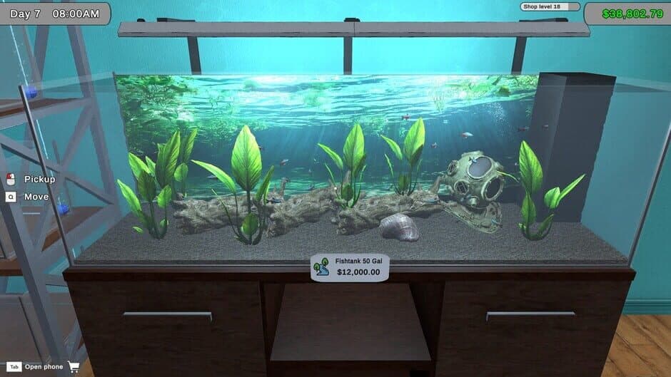 Скриншот 1 из Fish Shop Simulator