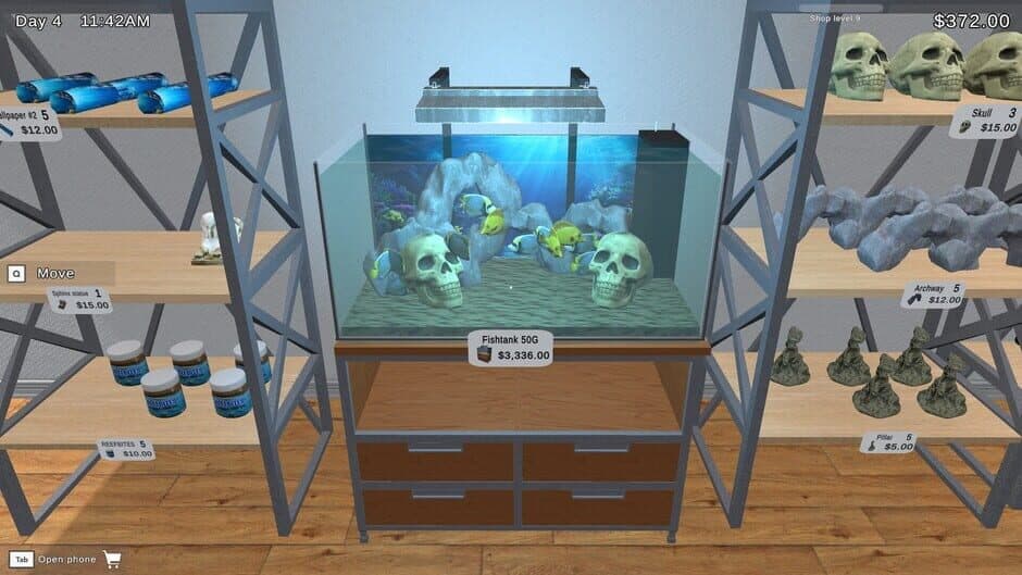 Скриншот 9 из Fish Shop Simulator