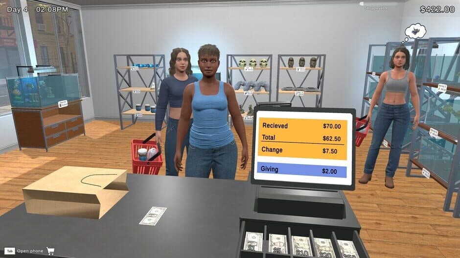 Скриншот 10 из Fish Shop Simulator
