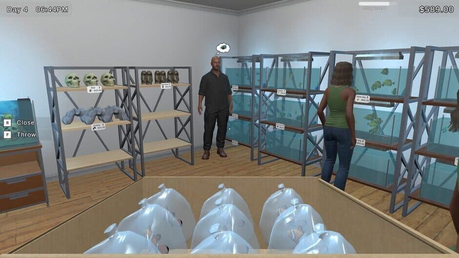 Скриншот 12 из Fish Shop Simulator